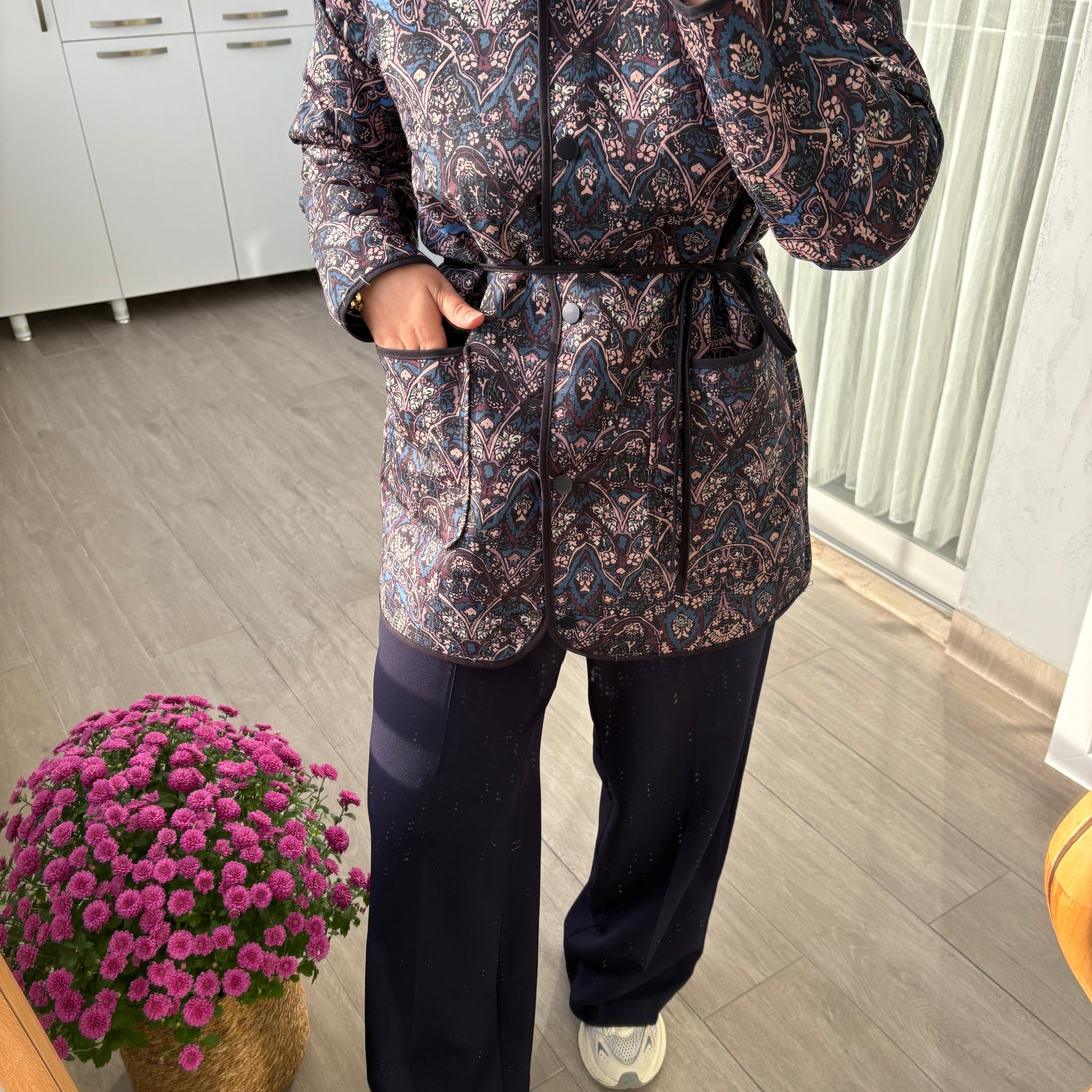 Bol Paça Pantolon Siyah